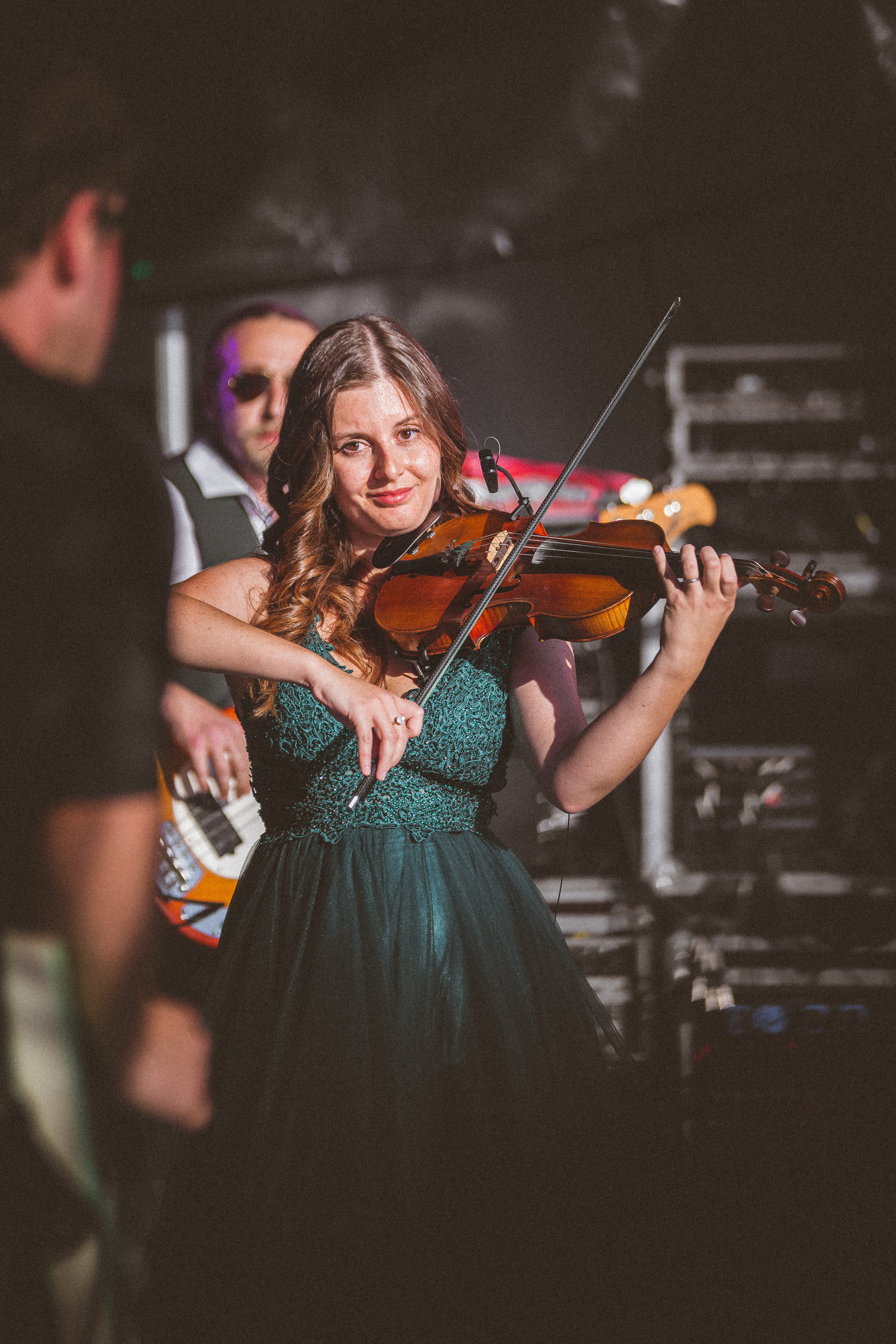 Concert exterieur groupe