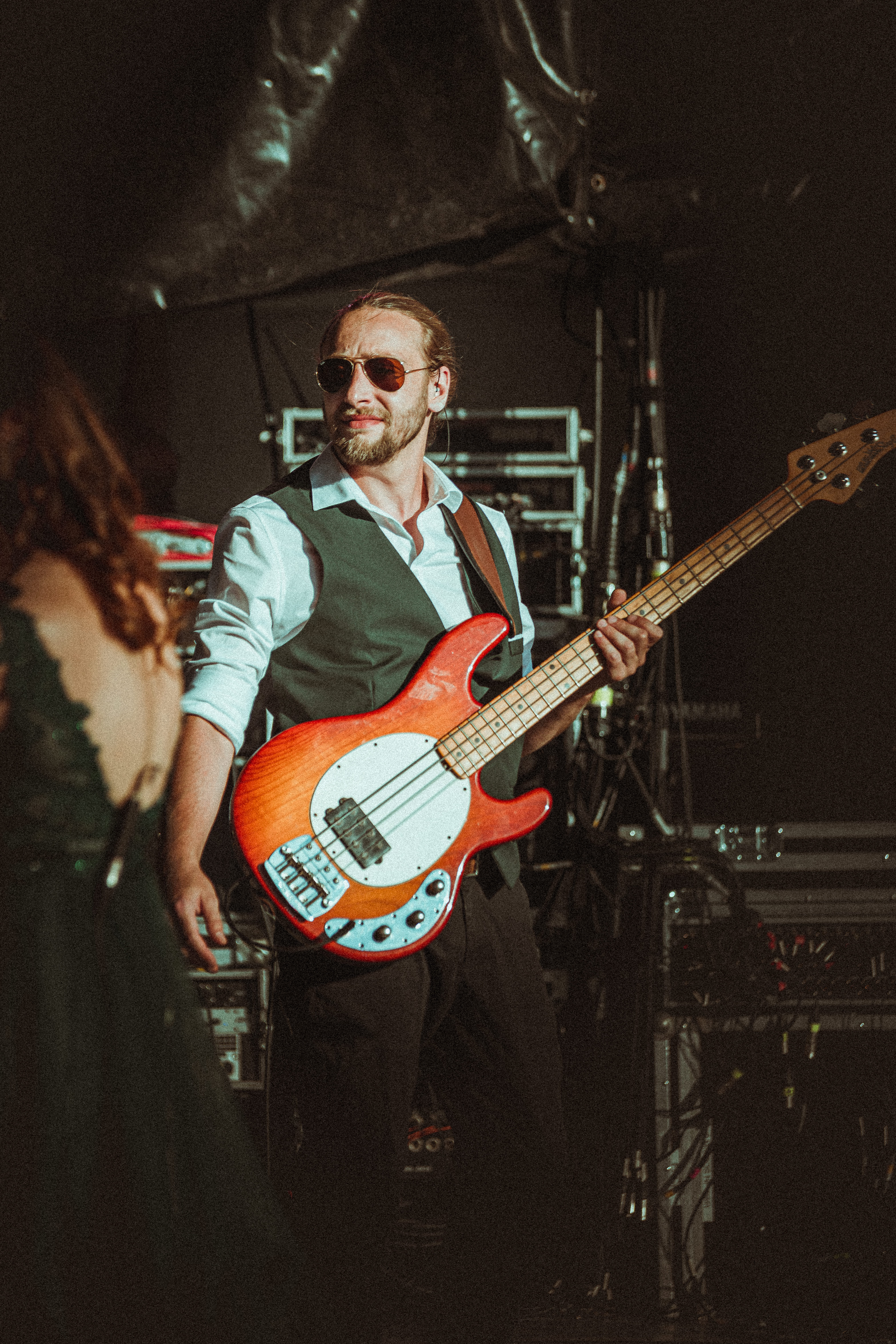 Concert exterieur groupe